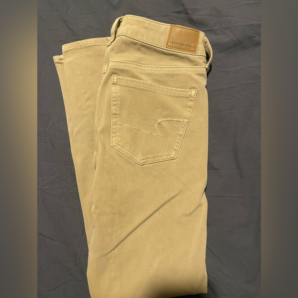 Khaki Jeggings